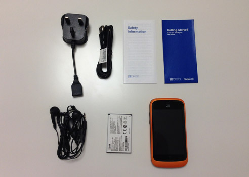 ZTE Open unboxing with all contents and accessories